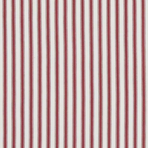 Samples and Purchasing available for Sherborne Ticking - Red Red By Baker Lifestyle | Bridport |Stripes  Multipurpose  at Designer Wallcoverings and Fabrics