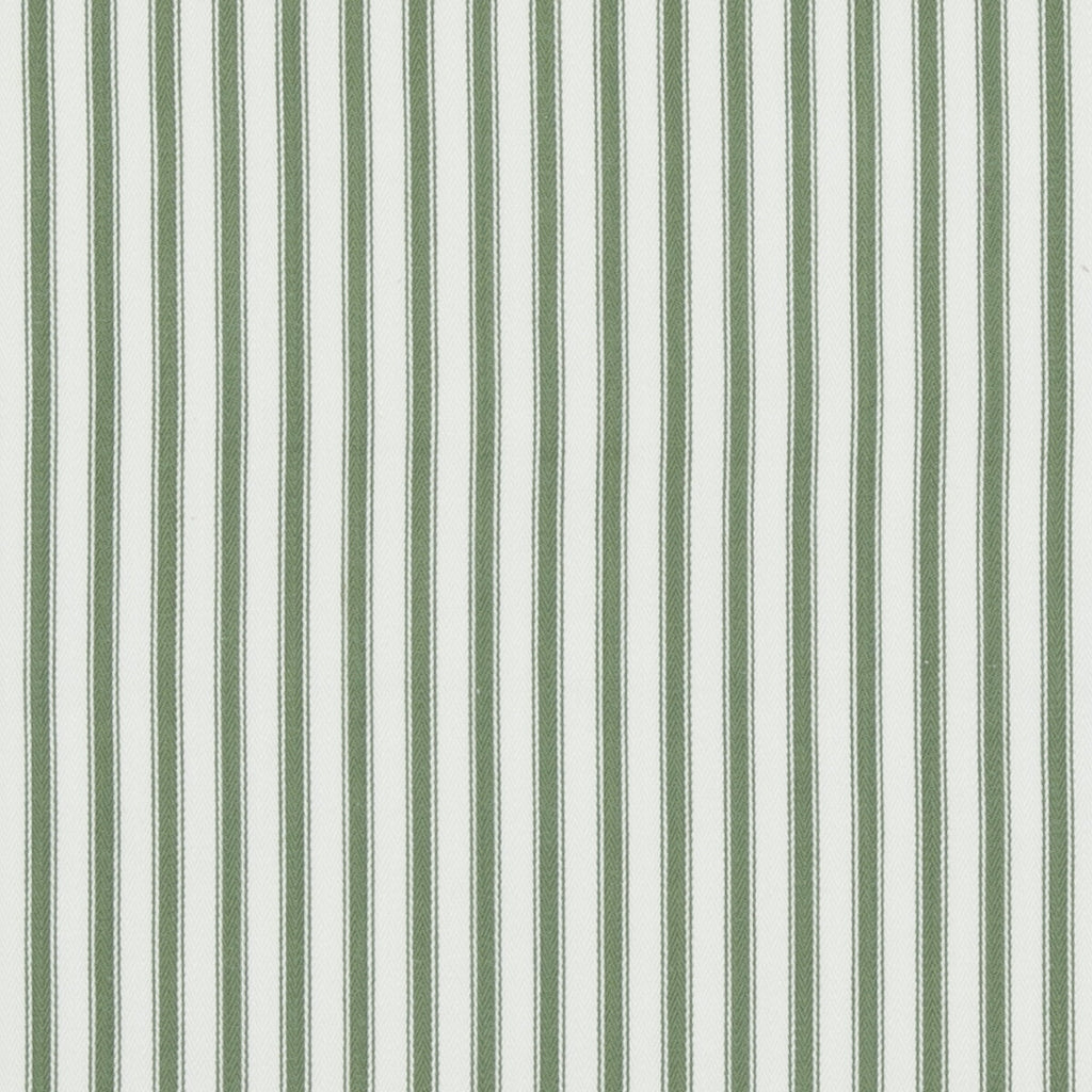 Samples and Purchasing available for Sherborne Ticking - Green Green By Baker Lifestyle | Bridport |Stripes  Multipurpose  at Designer Wallcoverings and Fabrics