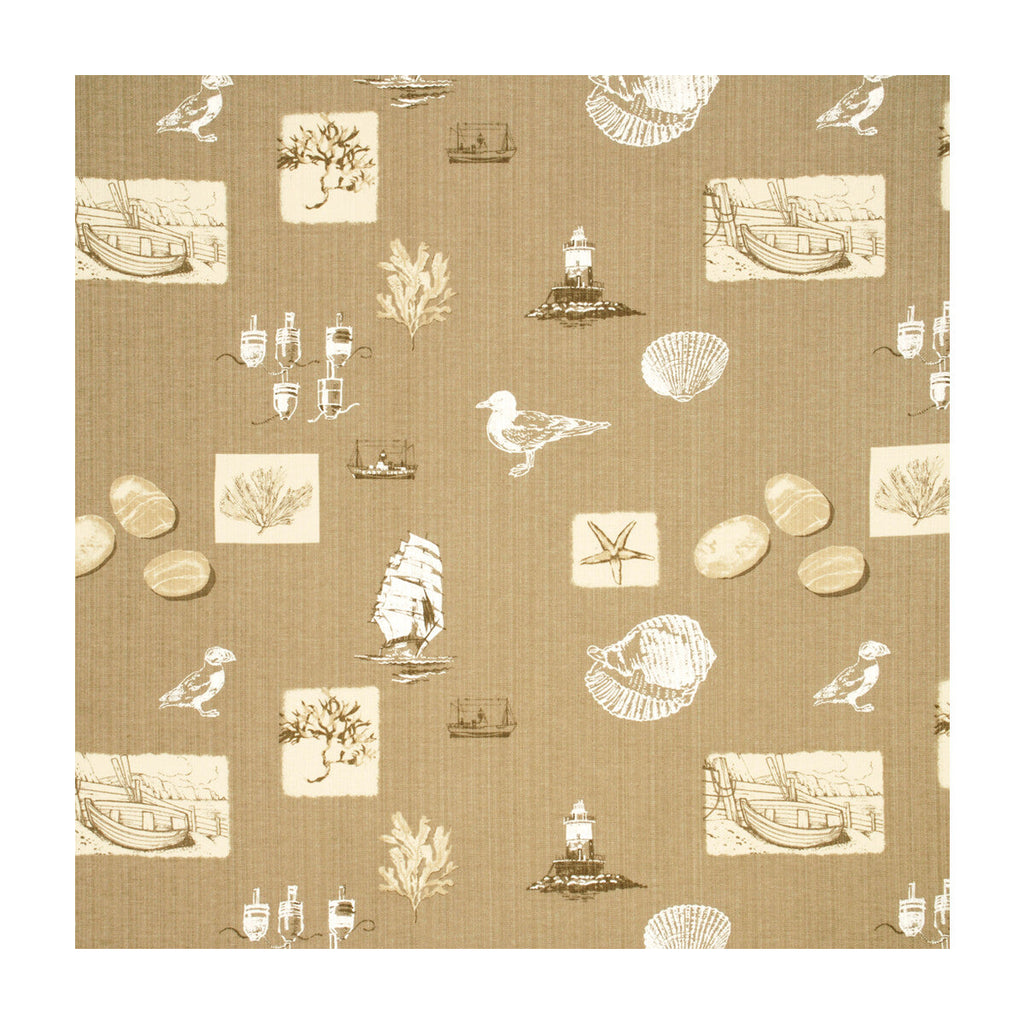 Samples and Purchasing available for Sennen - Oatmeal Beige By Parkertex | Beachcomber Collection |Animal/Insects Novelty Multipurpose Print at Designer Wallcoverings and Fabrics