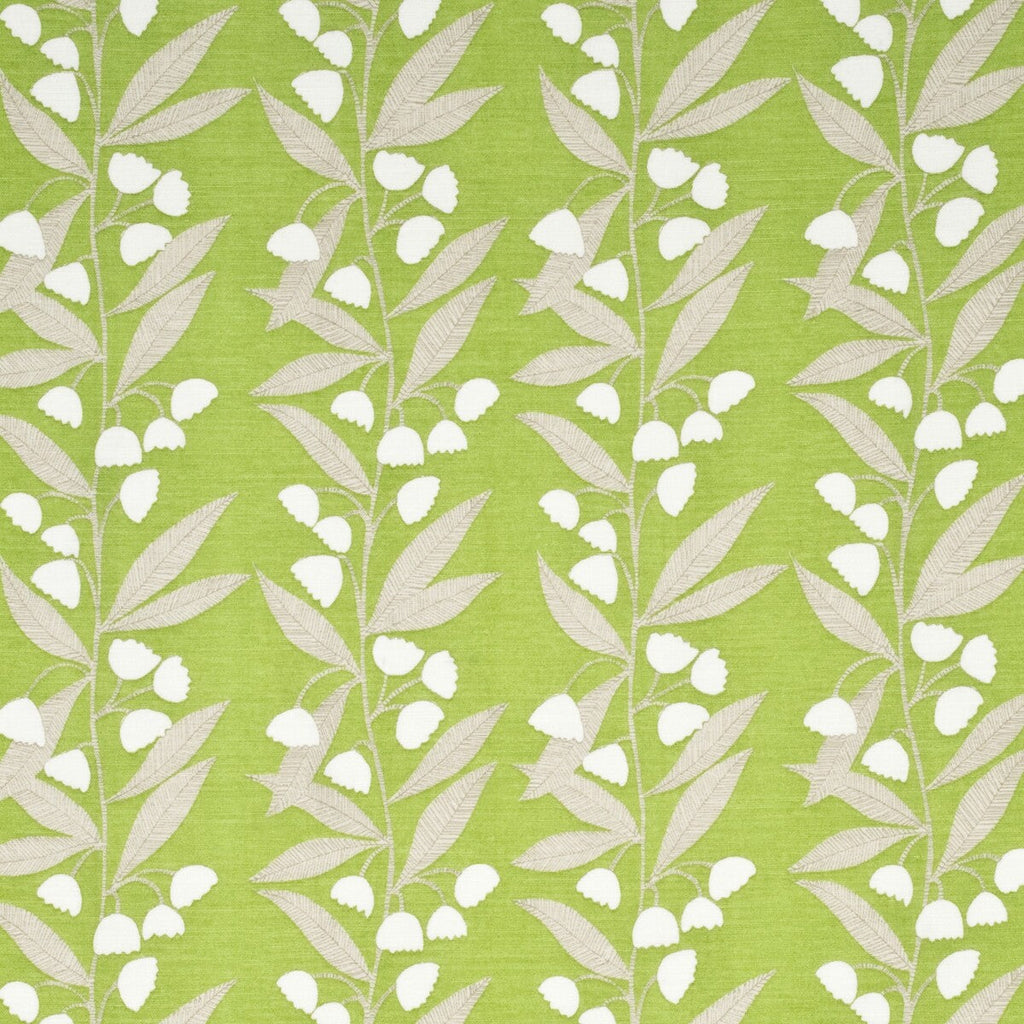 Samples and Purchasing available for Bell Flower - Spring Green By Baker Lifestyle | Homes & Gardens Ii |Botanical & Floral  Multipurpose  at Designer Wallcoverings and Fabrics