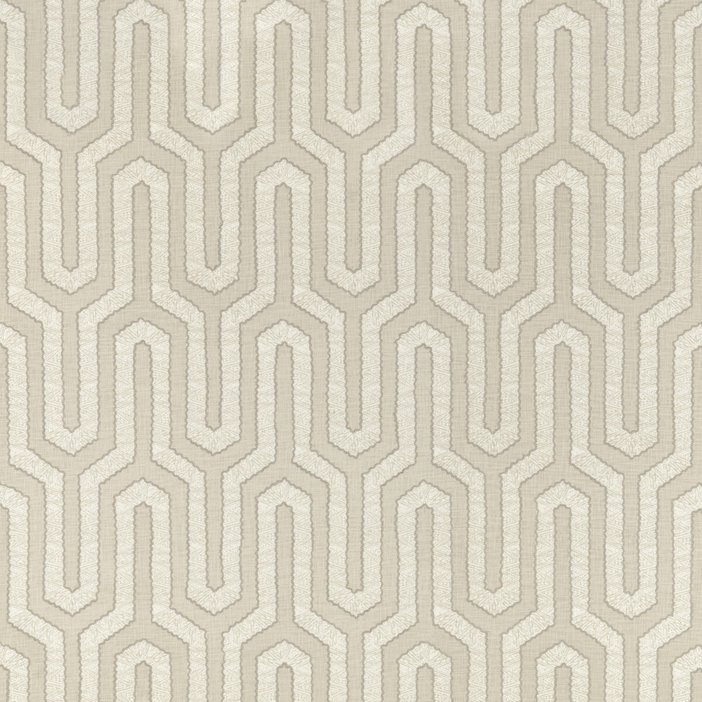 Samples and Purchasing available for Santiago - Stone Beige By Baker Lifestyle | Homes & Gardens Iii |  Drapery Print at Designer Wallcoverings and Fabrics