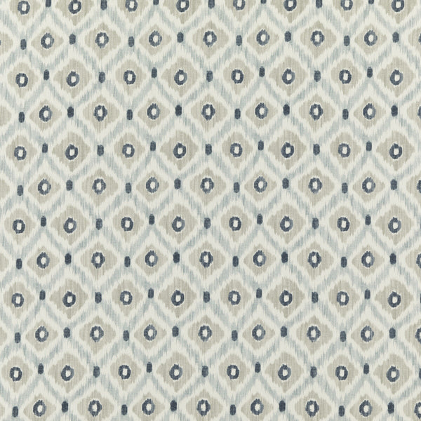 Samples and Purchasing available for Vasco - Indigo/Stone Blue By Baker Lifestyle | Homes & Gardens Iii |  Multipurpose Print at Designer Wallcoverings and Fabrics