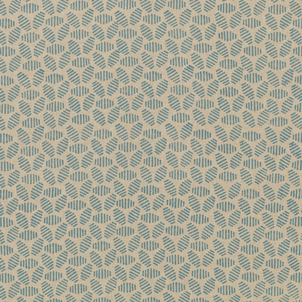 Samples and Purchasing available for Bumble Bee - Soft Blue Blue By Baker Lifestyle | Block Party |Small Scale  Multipurpose Print at Designer Wallcoverings and Fabrics