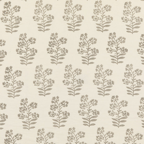 Samples and Purchasing available for Wild Flower - Stone Grey By Baker Lifestyle | Block Party |Botanical & Floral  Multipurpose Print at Designer Wallcoverings and Fabrics