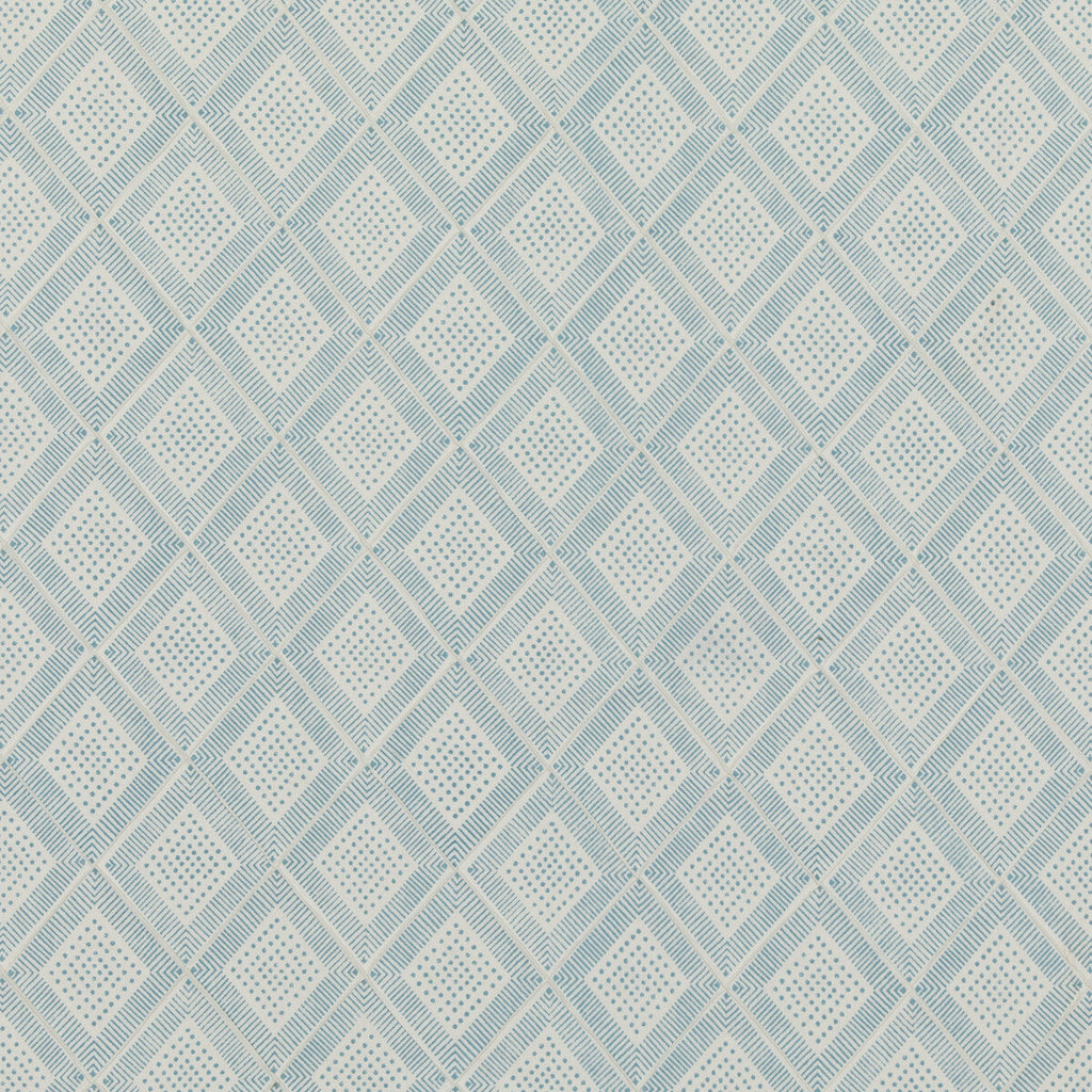 Samples and Purchasing available for Block Trellis - Aqua Teal By Baker Lifestyle | Block Party |Diamond  Multipurpose Print at Designer Wallcoverings and Fabrics