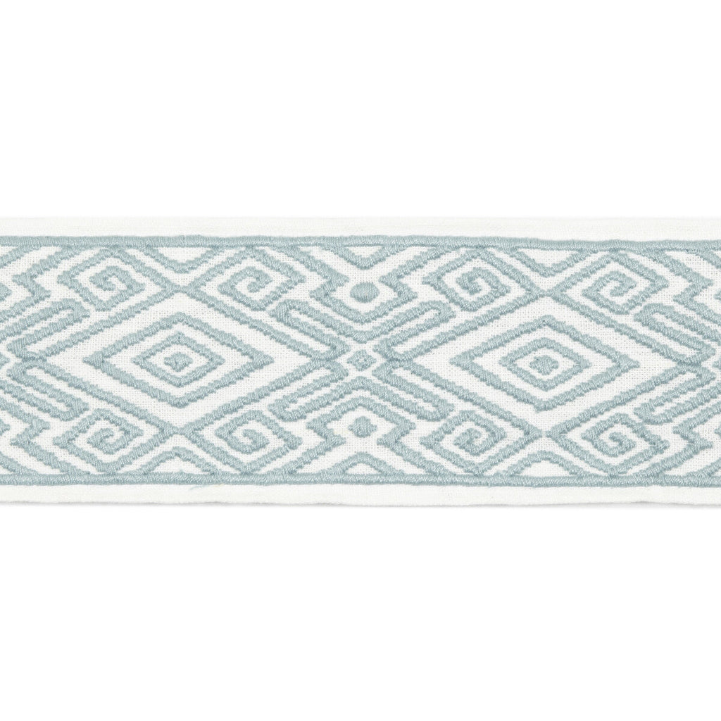 Samples and Purchasing available for Elvira Braid - Aqua Blue By Baker Lifestyle | Homes & Gardens Iii |  Trim Braid / Tape at Designer Wallcoverings and Fabrics