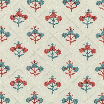 Samples and Purchasing available for Kravet Basics - Rajaflower-19 White By Kravet Basics | L'Indienne Collection |Botanical & Floral  Multipurpose Print at Designer Wallcoverings and Fabrics