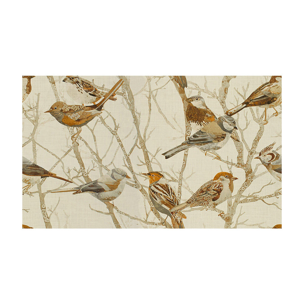 Samples and Purchasing available for Perched - Natural Beige By Kravet Couture |  |Animal/Insects Novelty Multipurpose Print at Designer Wallcoverings and Fabrics