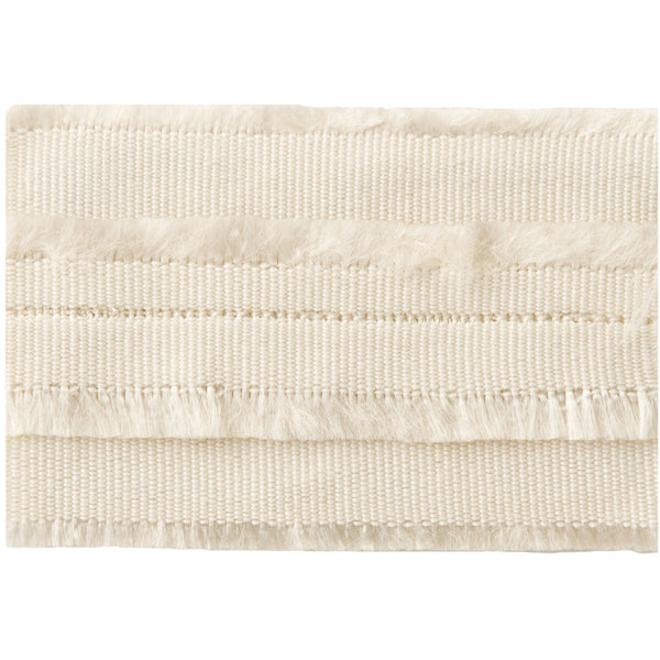 Samples and Purchasing available for Fringed Border - Pearl White By Kravet Couture | Calvin Klein Collection |  Trim Braid / Tape at Designer Wallcoverings and Fabrics