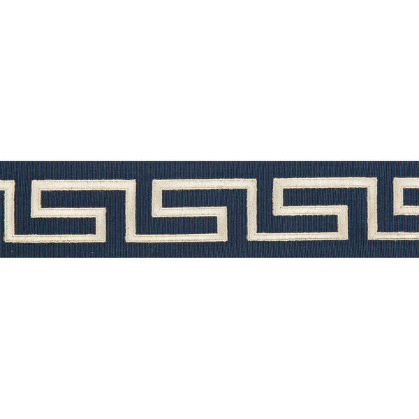 Samples and Purchasing available for Keystone Border - Nautical Indigo By Kravet Couture | Braids Bands & Borders |  Trim Braid / Tape at Designer Wallcoverings and Fabrics