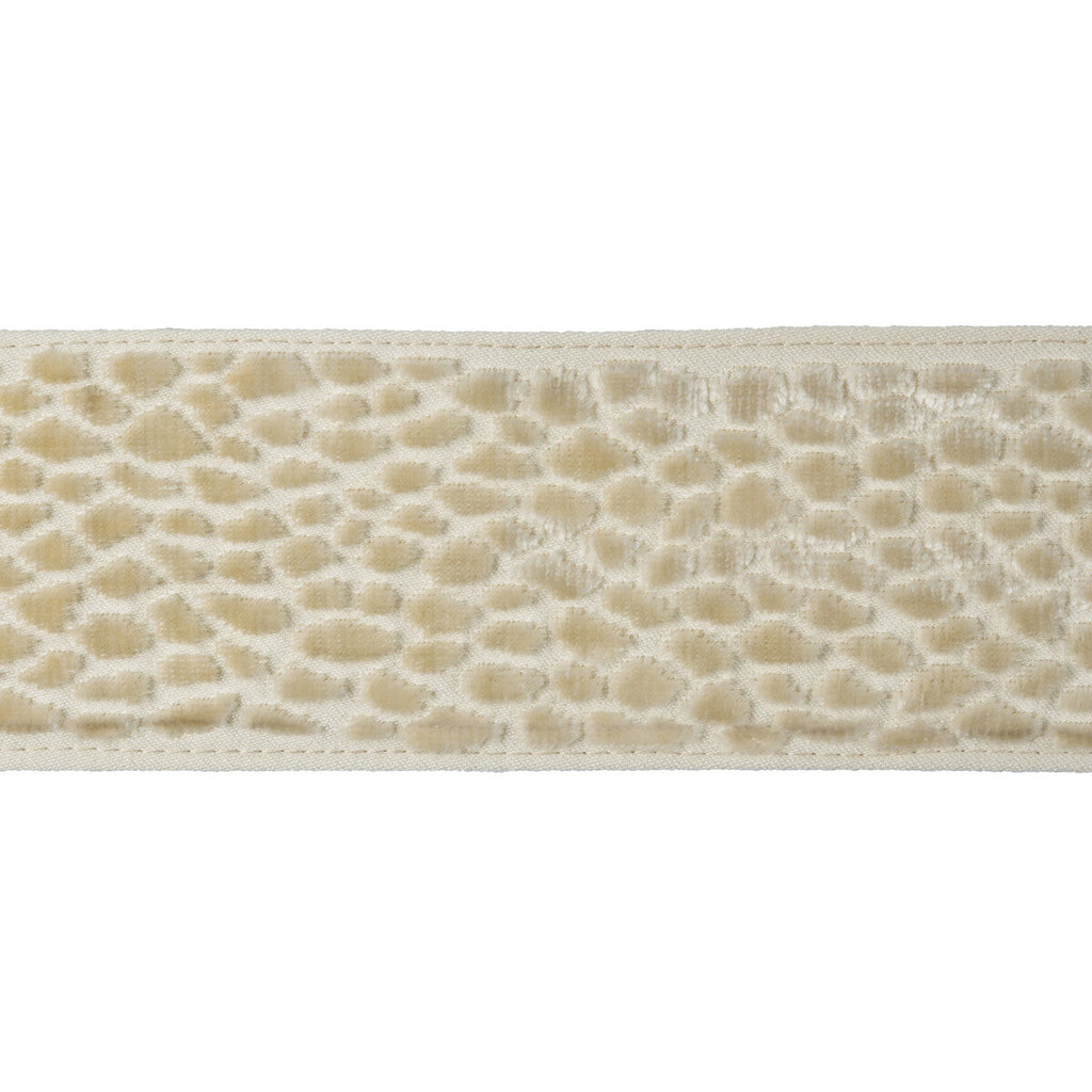 Samples and Purchasing available for Velvet Pebble - Pearl Ivory By Kravet Design | Candice Olson Collection |  Trim Braid / Tape at Designer Wallcoverings and Fabrics