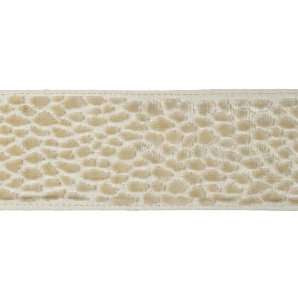 Samples and Purchasing available for Velvet Pebble - Pearl Ivory By Kravet Design | Candice Olson Collection |  Trim Braid / Tape at Designer Wallcoverings and Fabrics