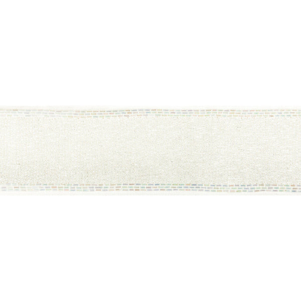 Samples and Purchasing available for Luxe Bead Tape - Blanc White By Kravet Couture | Modern Luxe Trimmings |  Trim Tapes at Designer Wallcoverings and Fabrics