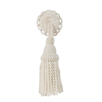 Samples and Purchasing available for Coeur Tassel-Ro - Cream White By Brunschwig & Fils | Le Coeur Passementerie |  Trim Tassel / Tieback at Designer Wallcoverings and Fabrics