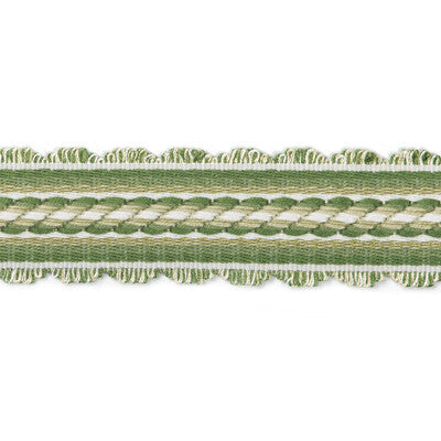 Samples and Purchasing available for Jacqueline Braid - Leaf Green By Brunschwig & Fils | Passementerie Volume I |  Trim Braid / Tape at Designer Wallcoverings and Fabrics