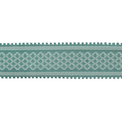 Samples and Purchasing available for Bastille Braid - Teal Teal By Brunschwig & Fils | Passementerie Volume I |  Trim Braid / Tape at Designer Wallcoverings and Fabrics