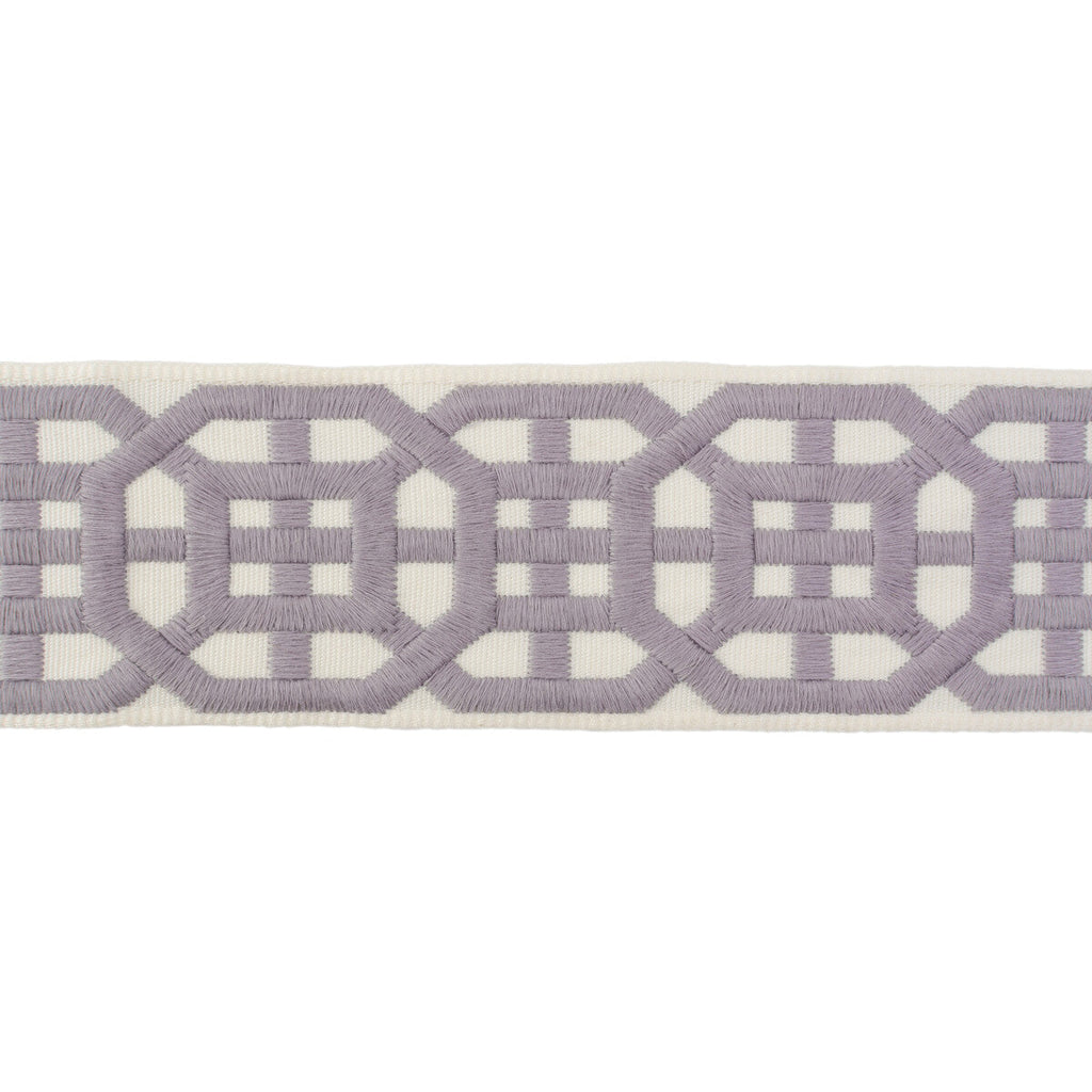 Samples and Purchasing available for Avignon Tape - Lavender White By Lee Jofa | Suzanne Kasler Collection Ii |  Trim Braid / Tape at Designer Wallcoverings and Fabrics