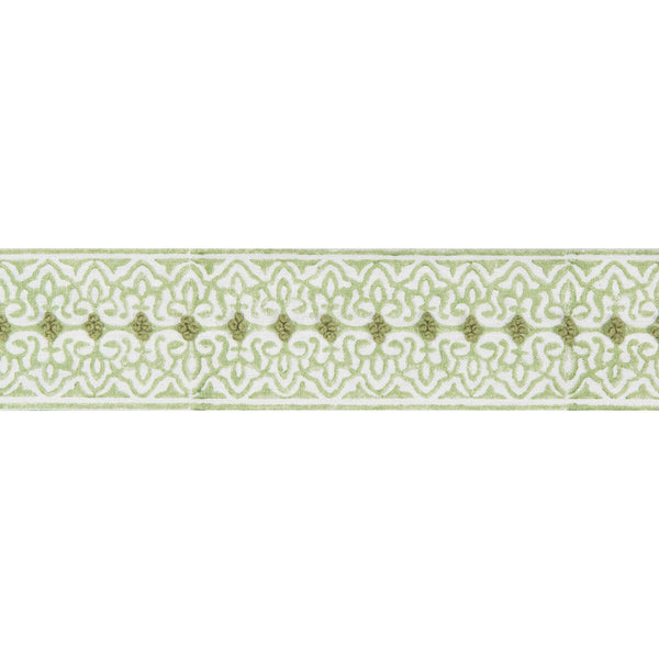 Samples and Purchasing available for Paige Tape - Leaf Green By Lee Jofa | Westport Trimmings |  Trim Braid / Tape at Designer Wallcoverings and Fabrics