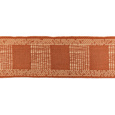 Samples and Purchasing available for Frame Tape - Clay Silt Orange By Lee Jofa Modern | Kelly Wearstler Trim Iv |  Trim Tapes at Designer Wallcoverings and Fabrics