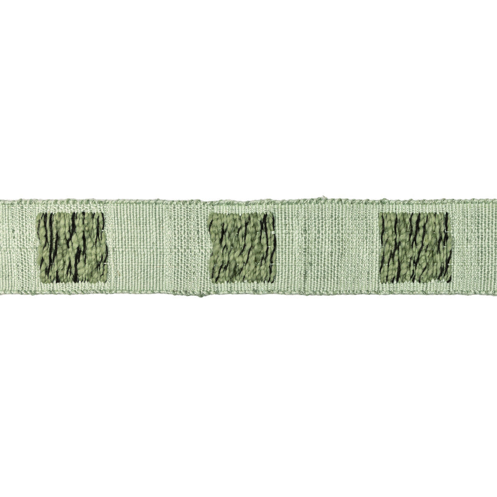 Samples and Purchasing available for Costa Tape - Palm Green By Lee Jofa Modern | Kelly Wearstler Trim Iv |  Trim Tapes at Designer Wallcoverings and Fabrics