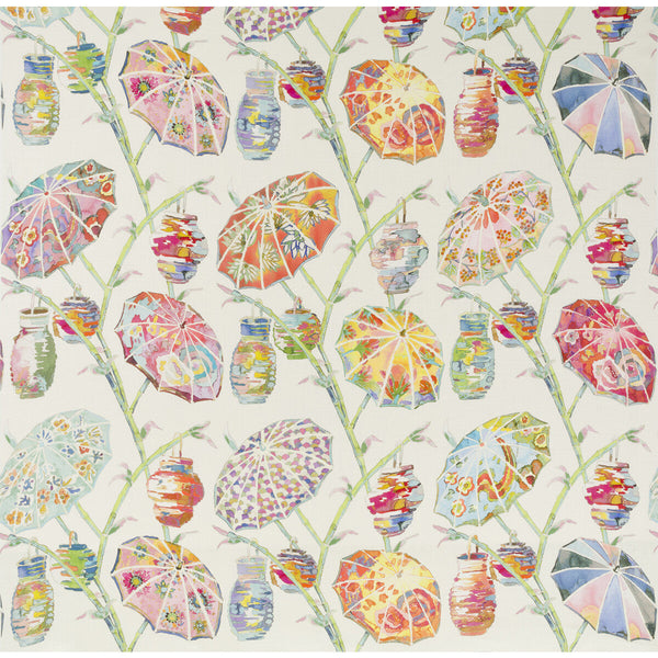 Samples and Purchasing available for Umbrellas - Rainbow Multi By Kravet Design |  |Chinoiserie Novelty Multipurpose Print at Designer Wallcoverings and Fabrics