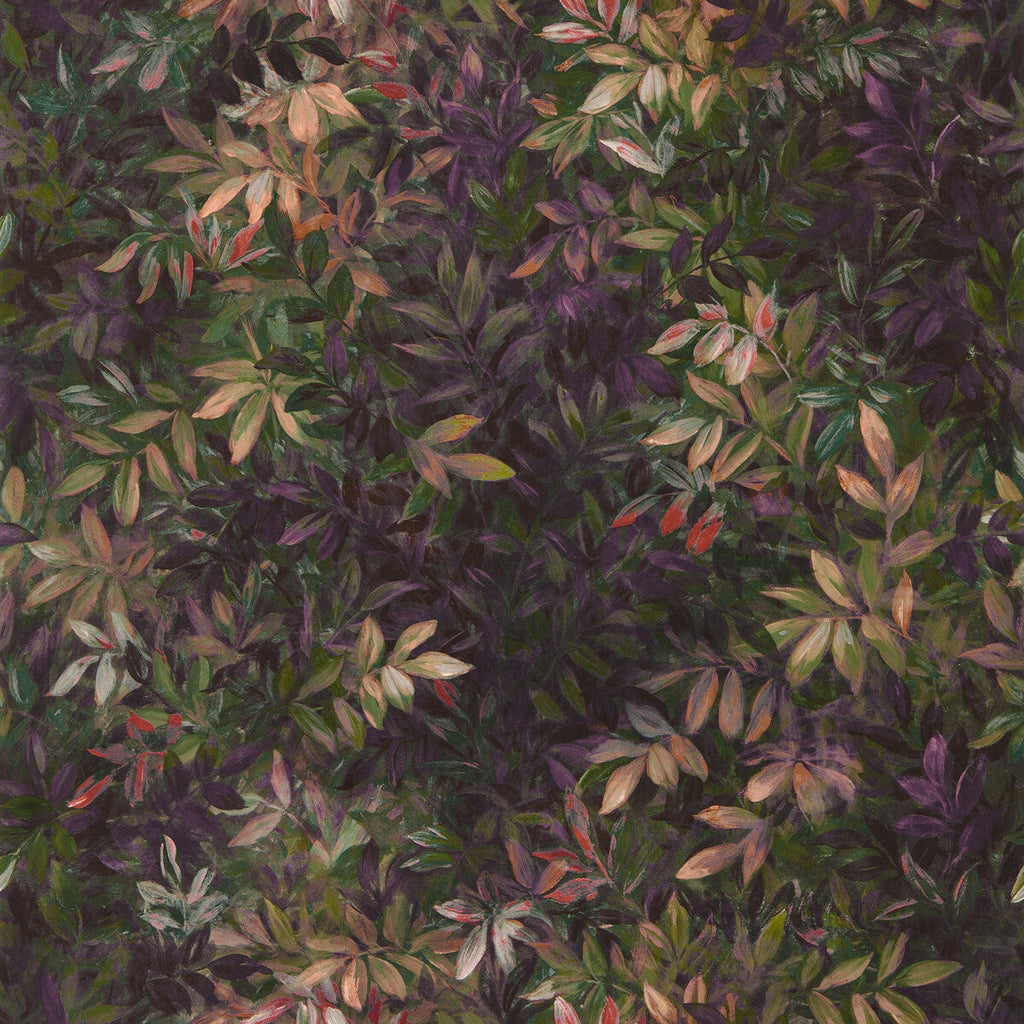 Samples and Purchasing available for Congo - Amethyst/Emerald Wp Purple By Clarke And Clarke | Clarke & Clarke Exotica 2 Luxury Wallcovering | Botanical & Floral Wallcovering Print at Designer Wallcoverings and Fabrics