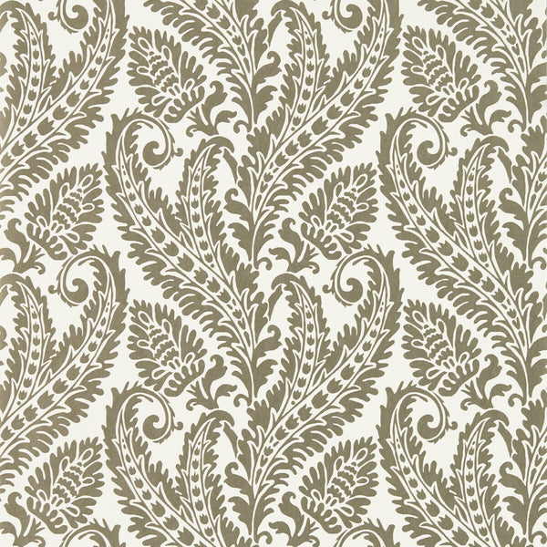 Samples and Purchasing available for Regale - Gilver Ivory Wp Neutral By Clarke And Clarke | Clarke & Clarke Marianne Wallcovering |Damask Metallic Wallcovering Print at Designer Wallcoverings and Fabrics