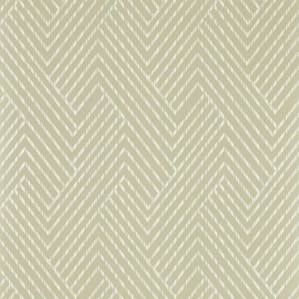 Samples and Purchasing available for Grassetto - Linen Wp Beige By Clarke And Clarke | Clarke & Clarke Vivido Wallcovering |Geometric Stripes Wallcovering Print at Designer Wallcoverings and Fabrics