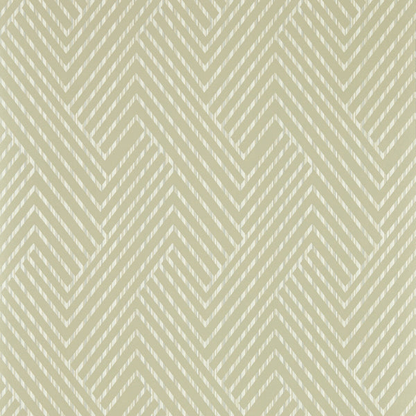 Samples and Purchasing available for Grassetto - Linen Wp Beige By Clarke And Clarke | Clarke & Clarke Vivido Wallcovering |Geometric Stripes Wallcovering Print at Designer Wallcoverings and Fabrics