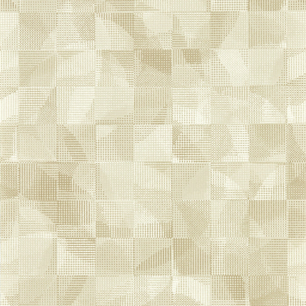 Samples and Purchasing available for Impatto - Natural Wp Beige By Clarke And Clarke | Clarke & Clarke Vivido Wallcovering | Geometric Wallcovering Print at Designer Wallcoverings and Fabrics