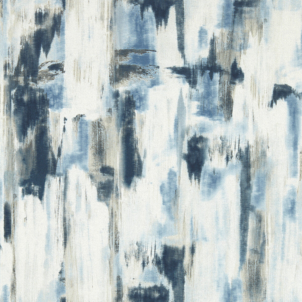 Samples and Purchasing available for Lagna - Midnight Wp Blue By Clarke And Clarke | Clarke & Clarke Vivido Wallcovering | Abstract Wallcovering Print at Designer Wallcoverings and Fabrics