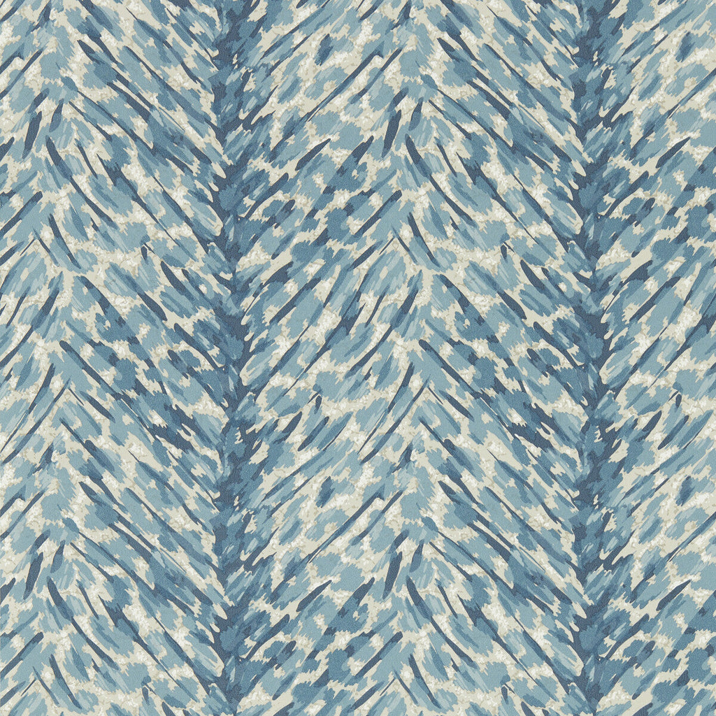 Samples and Purchasing available for Pokot - Denim Wp Dark Blue By Clarke And Clarke | Clarke & Clarke Breegan Jane Wallcovering |Animal Skins Texture Wallcovering Print at Designer Wallcoverings and Fabrics