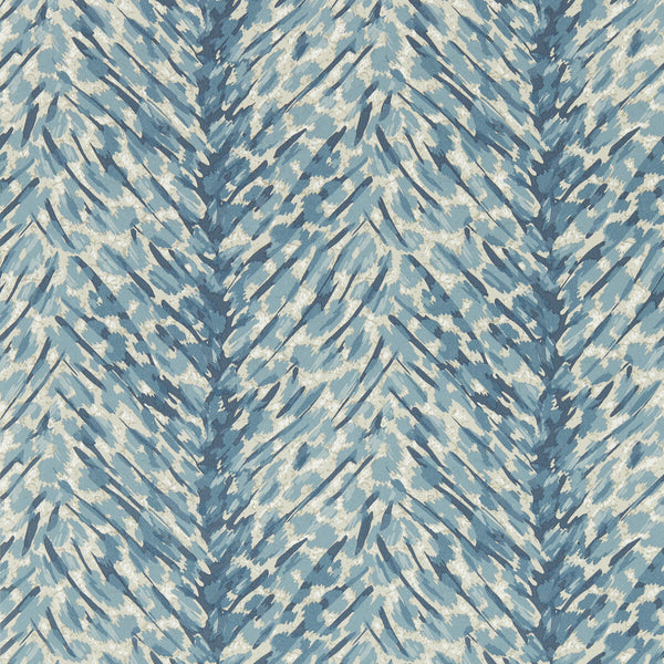 Samples and Purchasing available for Pokot - Denim Wp Dark Blue By Clarke And Clarke | Clarke & Clarke Breegan Jane Wallcovering |Animal Skins Texture Wallcovering Print at Designer Wallcoverings and Fabrics