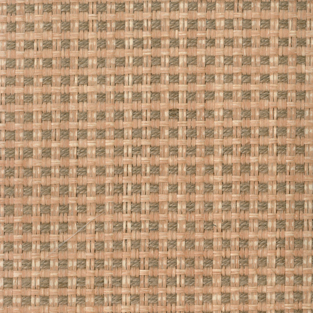 Samples and Purchasing available for Kravet Design - W3285-106 Beige By Kravet Design | Grasscloth Iii |Check/Houndstooth Metallic Wallcovering  at Designer Wallcoverings and Fabrics