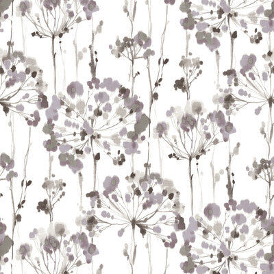 Samples and Purchasing available for Kravet Design - W3353-10 Purple By Kravet Design | Candice Olson Collection |Botanical & Floral  Wallcovering Print at Designer Wallcoverings and Fabrics