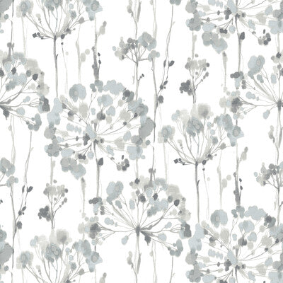 Samples and Purchasing available for Kravet Design - W3353-15 Blue By Kravet Design | Candice Olson Collection |Botanical & Floral  Wallcovering Print at Designer Wallcoverings and Fabrics