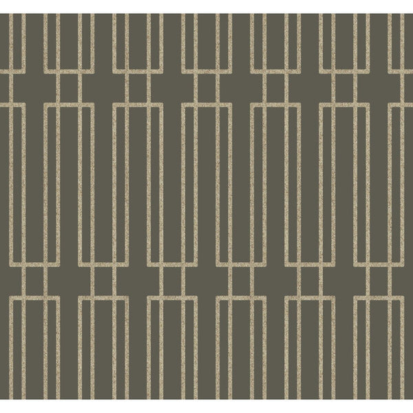 Samples and Purchasing available for Kravet Design - W3384-11 Grey By Kravet Design | Candice Olson Collection |Geometric Texture Wallcovering Print at Designer Wallcoverings and Fabrics