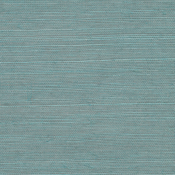 Samples and Purchasing available for Kravet Design - W3453-13 Turquoise By Kravet Design |  |Texture Metallic Wallcovering Grasscloth at Designer Wallcoverings and Fabrics