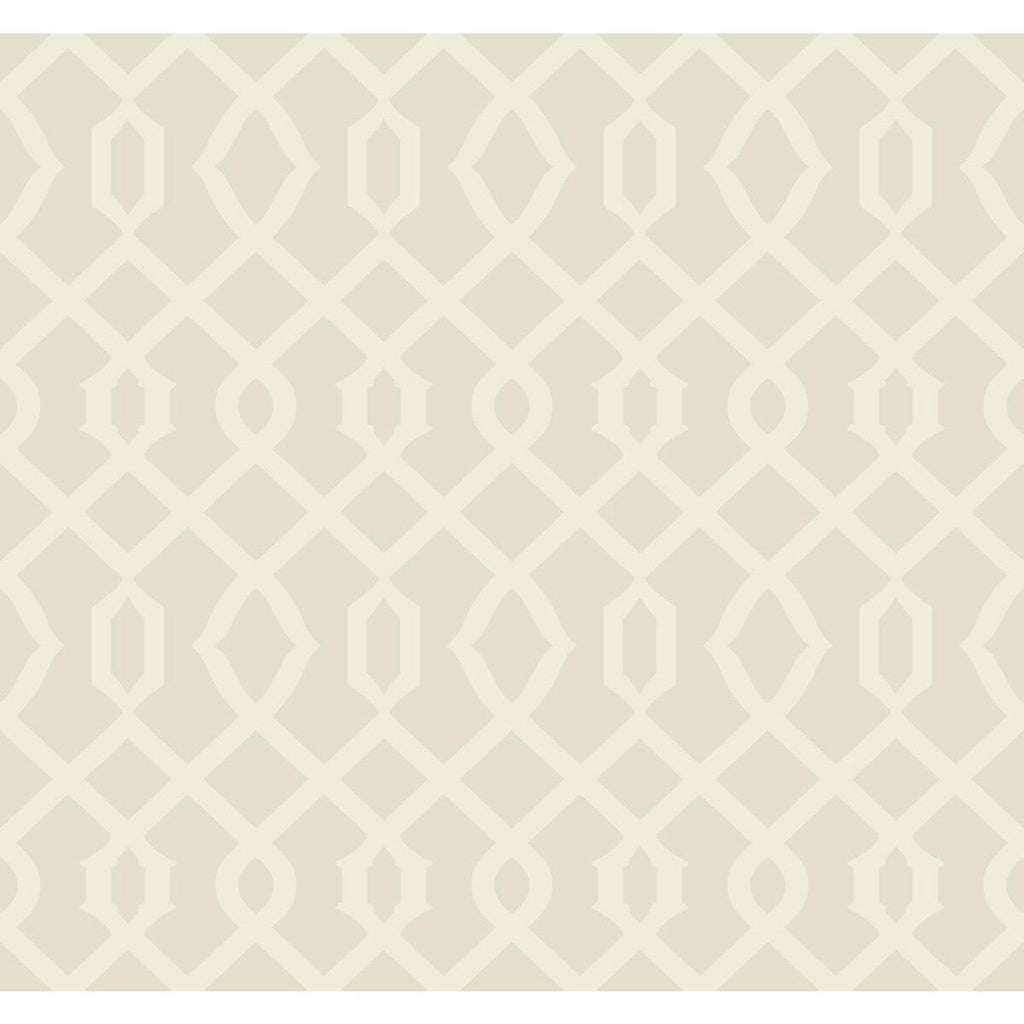 Samples and Purchasing available for Kravet Design - W3472-1 Ivory By Kravet Design | Candice Olson Collection |Lattice/Scrollwork Metallic Wallcovering Print at Designer Wallcoverings and Fabrics