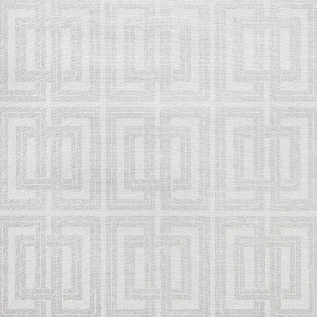 Samples and Purchasing available for Kravet Design - W3494-11 Silver By Kravet Design | Candice Olson Collection |Geometric Metallic Wallcovering Print at Designer Wallcoverings and Fabrics