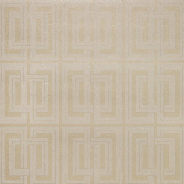 Samples and Purchasing available for Kravet Design - W3494-16 Beige By Kravet Design | Candice Olson Collection |Geometric Metallic Wallcovering Print at Designer Wallcoverings and Fabrics