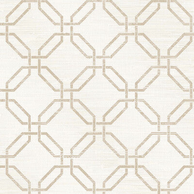 Samples and Purchasing available for Kravet Design - W3521-116 White By Kravet Design |  |Geometric Texture Wallcovering Print at Designer Wallcoverings and Fabrics