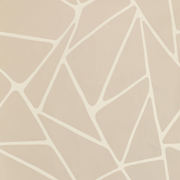 Samples and Purchasing available for La Pointe - Blush White By Kravet Couture | Linherr Hollingsworth Boheme Ii |Modern Geometric Wallcovering Print at Designer Wallcoverings and Fabrics