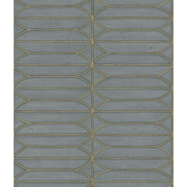 Samples and Purchasing available for Kravet Design - W3594-421 Grey By Kravet Design | Candice Olson Collection |Geometric Metallic Wallcovering Print at Designer Wallcoverings and Fabrics