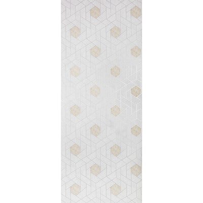 Samples and Purchasing available for Kravet Design - W3609-1611 Light Grey By Kravet Design |  |Geometric Metallic Wallcovering Print at Designer Wallcoverings and Fabrics