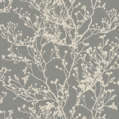 Samples and Purchasing available for Kravet Design - W3728-11 Grey By Kravet Design | Ronald Redding |Botanical & Floral  Wallcovering Print at Designer Wallcoverings and Fabrics