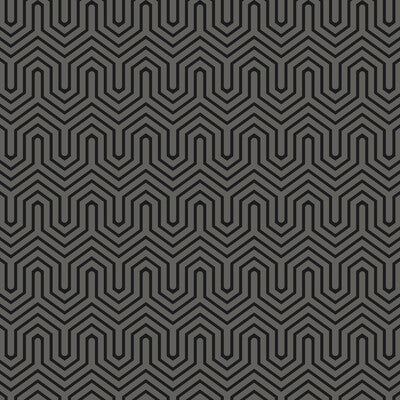 Samples and Purchasing available for Kravet Design - W3761-8 Black By Kravet Design |  |Geometric Texture Wallcovering  at Designer Wallcoverings and Fabrics