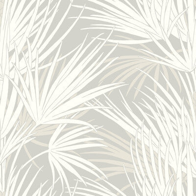 Samples and Purchasing available for Kravet Design - W3781-11 Grey By Kravet Design |  | Tropical Wallcovering Print at Designer Wallcoverings and Fabrics