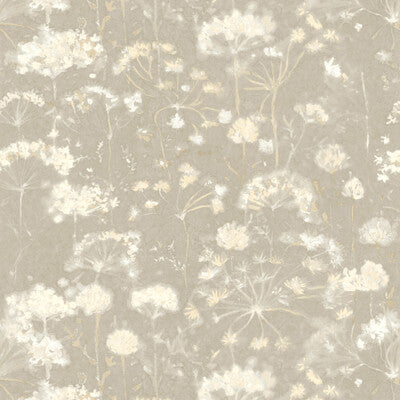 Samples and Purchasing available for Kravet Design - W3785-106 Grey By Kravet Design | Candice Olson Collection |Botanical & Floral  Wallcovering Print at Designer Wallcoverings and Fabrics