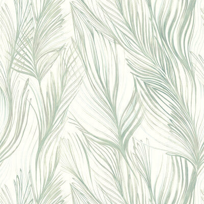 Samples and Purchasing available for Kravet Design - W3790-5 Blue By Kravet Design | Candice Olson Collection |Botanical & Floral  Wallcovering Print at Designer Wallcoverings and Fabrics